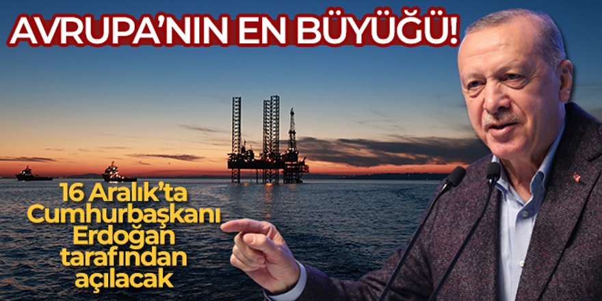 Silivri Doğal Gaz Depolama Tesisi yeni kapasitesiyle 16 Aralık'ta Cumhurbaşkanı Erdoğan tarafından açılacak