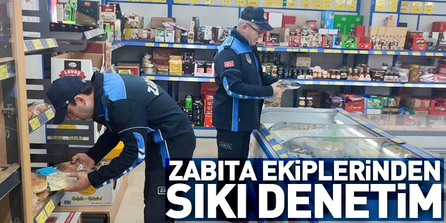 Zabıta Ekiplerinden Sıkı Denetim