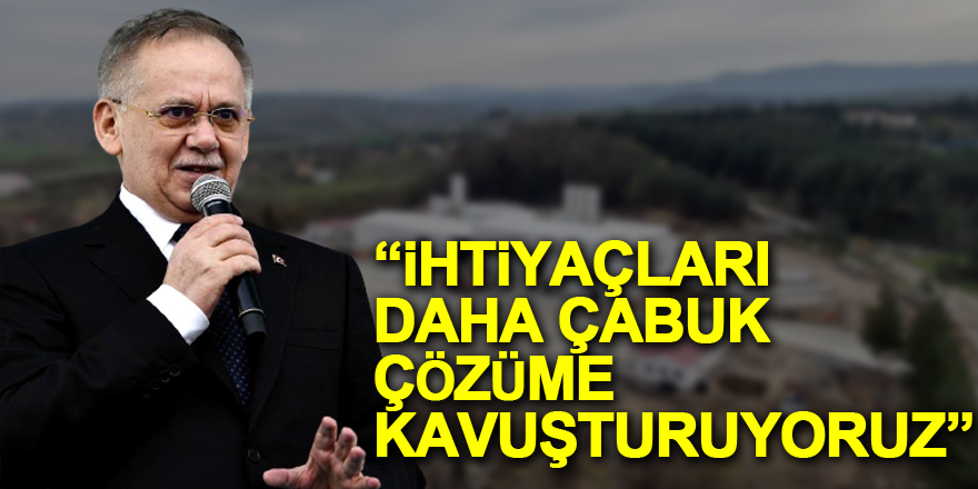 Başkan Demir: “Kendi fabrikalarımız ile Samsun’un ihtiyaçlarını daha çabuk çözüme kavuşturuyoruz”