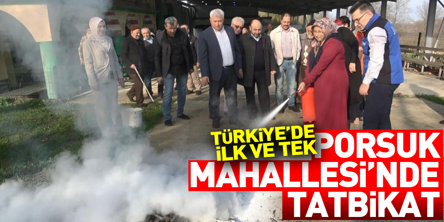 Türkiye'nin ilk ve tek AFAD gönüllü mahallesi