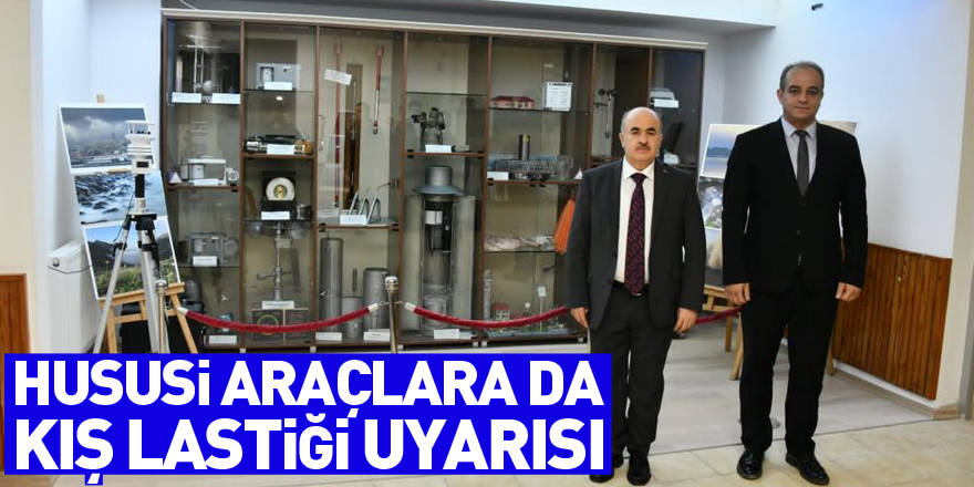 Samsun’da hususi araçlara da kış lastiği uyarısı