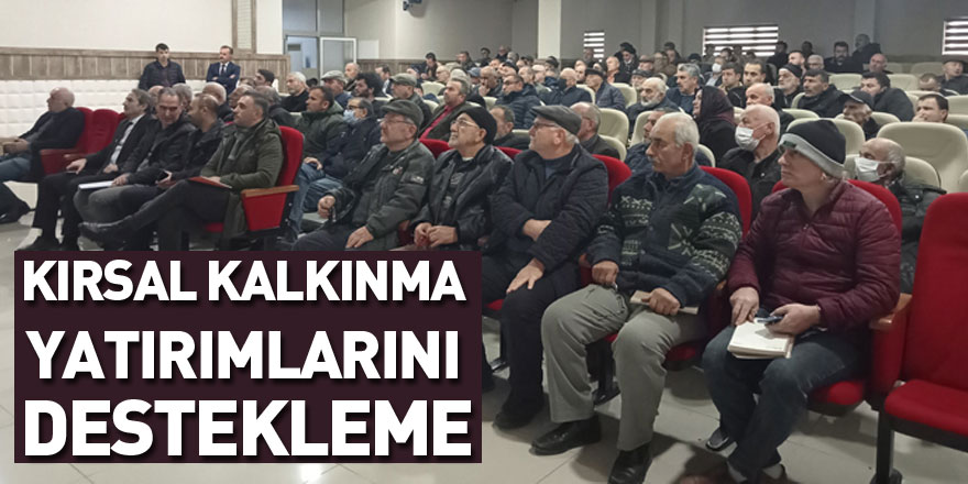 Terme'de Kırsal Kalkınma Yatırımlarını Destekleme