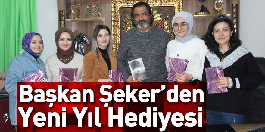 Başkan Şeker’den Yeni Yıl Hediyesi