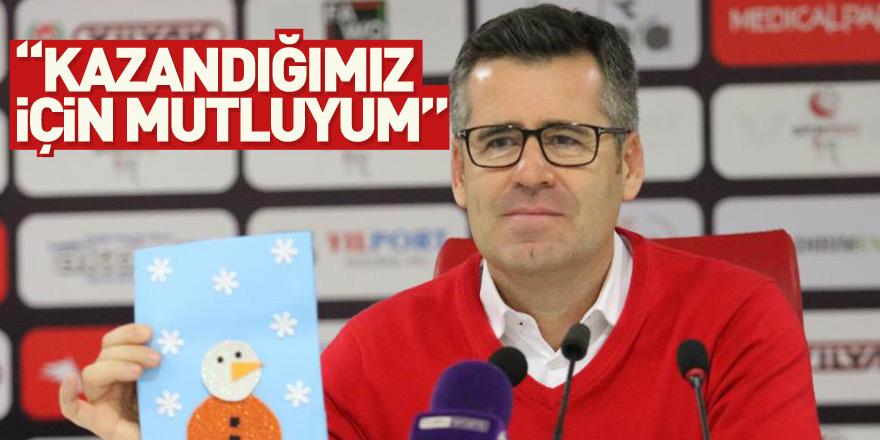 Hüseyin Eroğlu: “Kazandığımız için mutluyum”