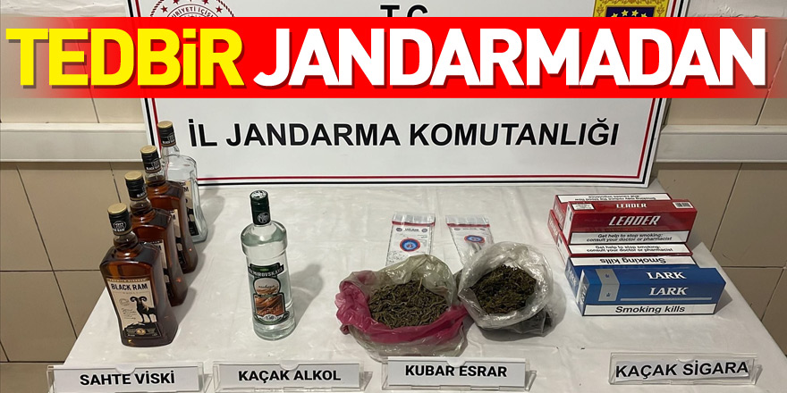 Yeni yıl öncesi tedbirler Jandarmadan