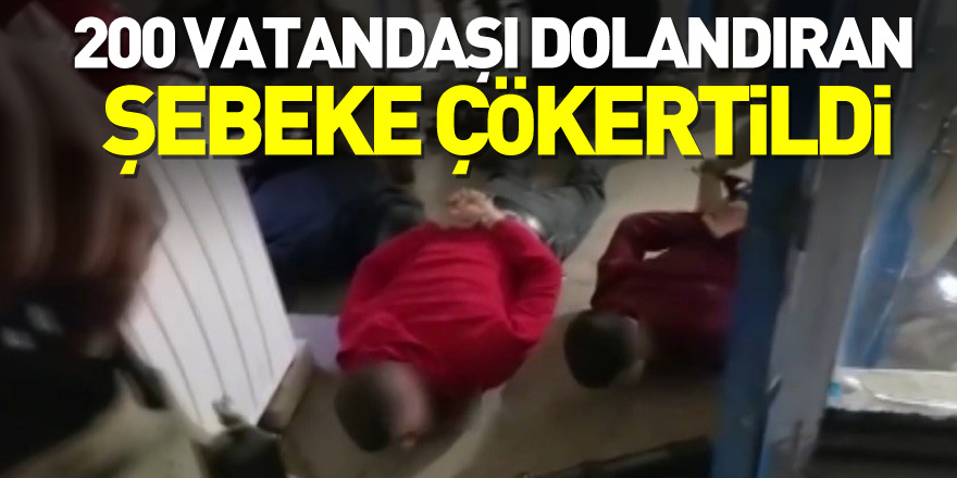 Sahte araç kiralama siteleriyle 200 vatandaşı dolandıran şebeke çökertildi