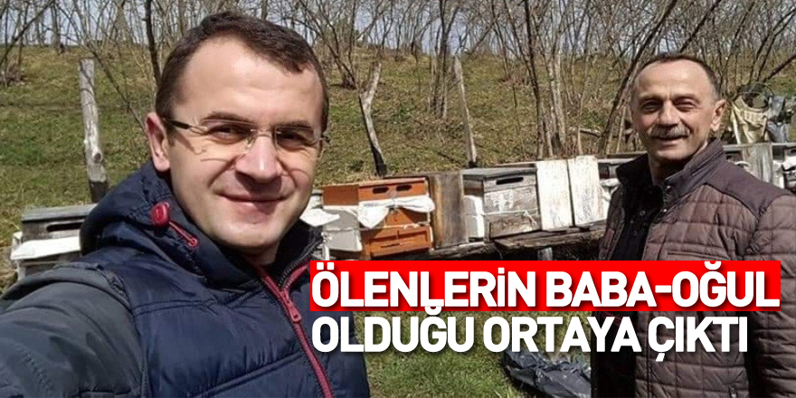 Kazada ölen 2 kişinin baba-oğul olduğu ortaya çıktı