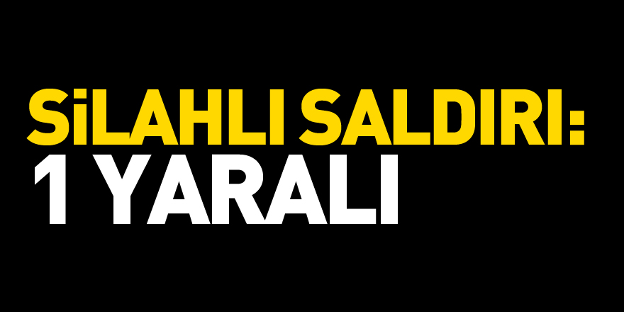 Samsun'da silahlı saldırı: 1 yaralı