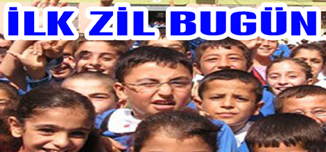 Minikler için ilk zil bugün