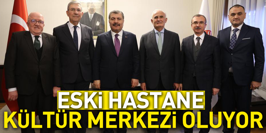 Eski Hastane Kültür Merkezi Oluyor