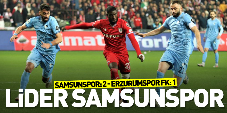 Spor Toto 1. Lig: Samsunspor: 2 - Erzurumspor FK: 1