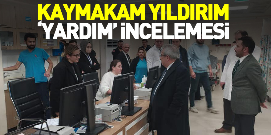 Kaymakam Yıldırım ‘yardım’ incelemesi