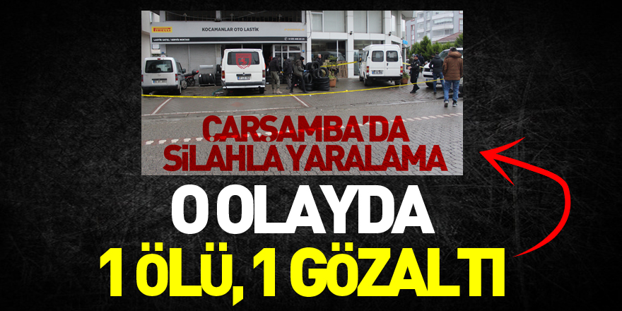 Silahla Yaralamada 1 Ölü 1 Gözaltı