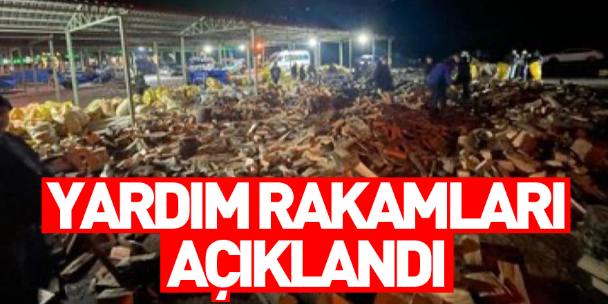 Samsun’dan deprem bölgelerine 359 tır yardım