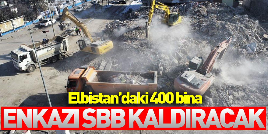 Elbistan’daki 400 bina enkazını Samsun Büyükşehir Belediyesi kaldıracak