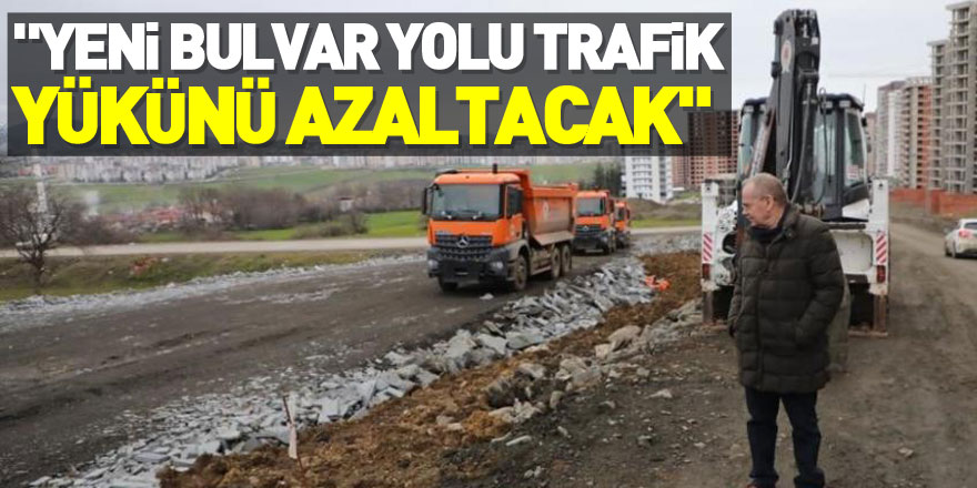 Başkan Demir: "Yeni bulvar yolu trafik yükünü azaltacak"