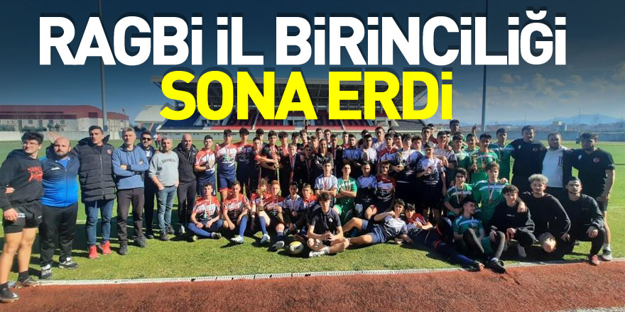 Samsun'da Ragbi İl Birinciliği sona erdi