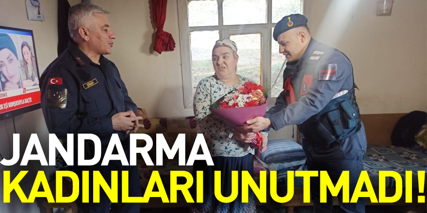 JANDARMA KADINLARI UNUTMADI!