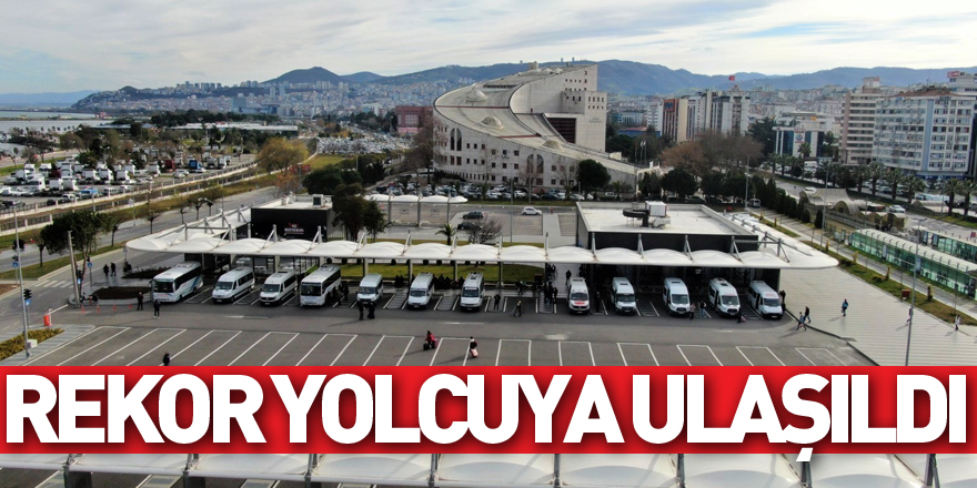 Rekor yolcuya ulaşıldı