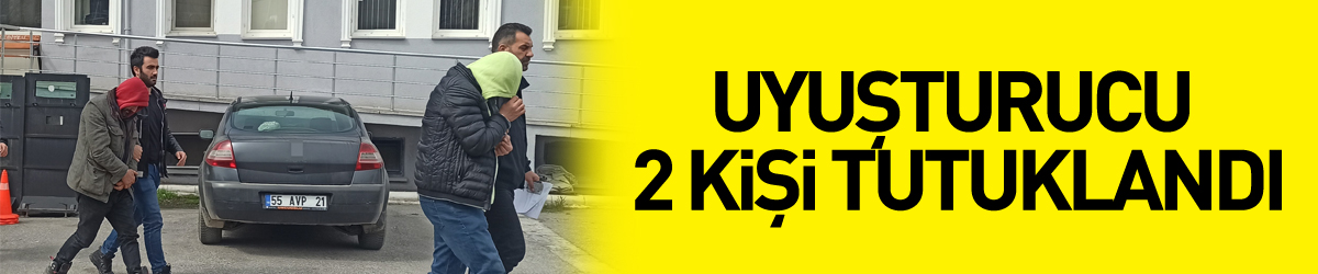 uyuşturucu ticaretinden 2 kişi tutuklandı