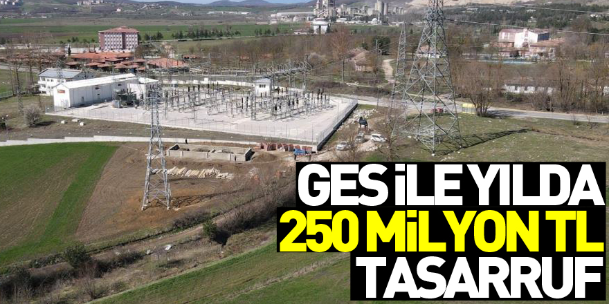 Başkan Demir: "GES ile yılda 250 milyon TL tasarruf sağlayacağız”