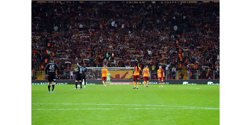 Galatasaray - Adana Demirspor maçını 44 bin 782 taraftar izledi