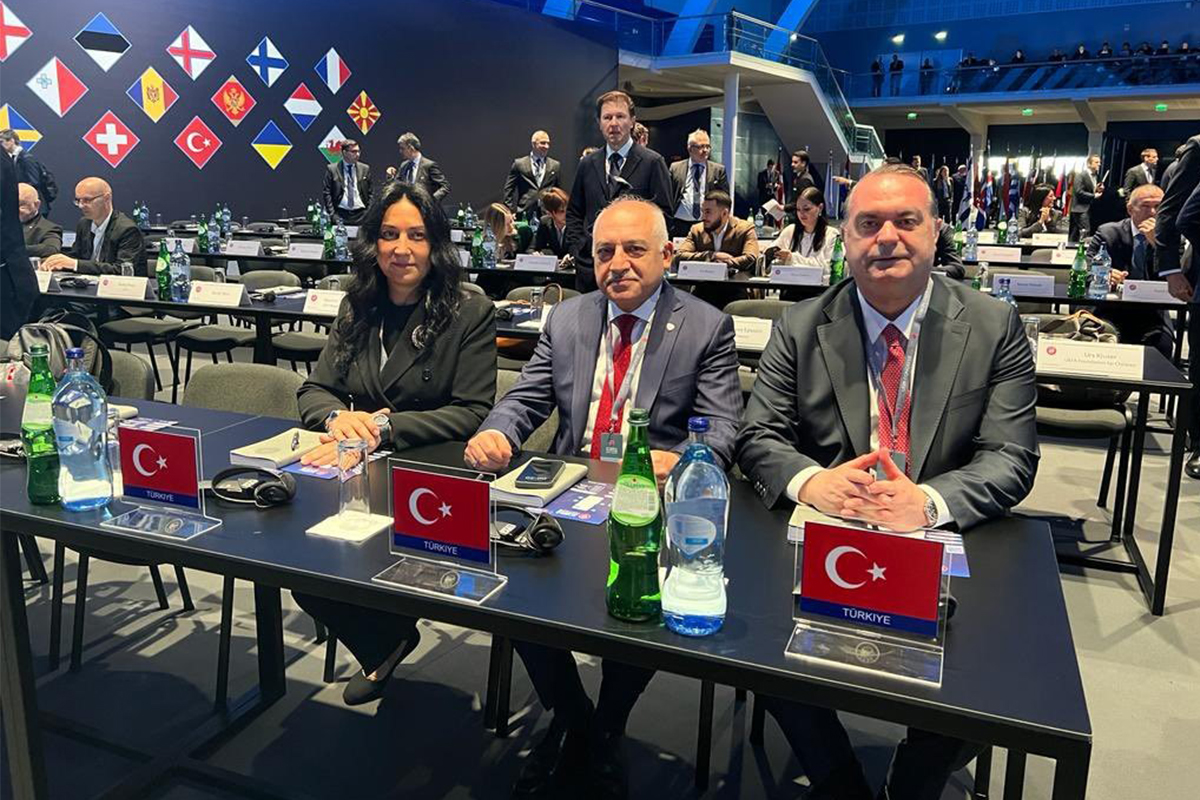 TFF Başkanı Mehmet Büyükekşi, 47. UEFA Kongresi'ne katıldı