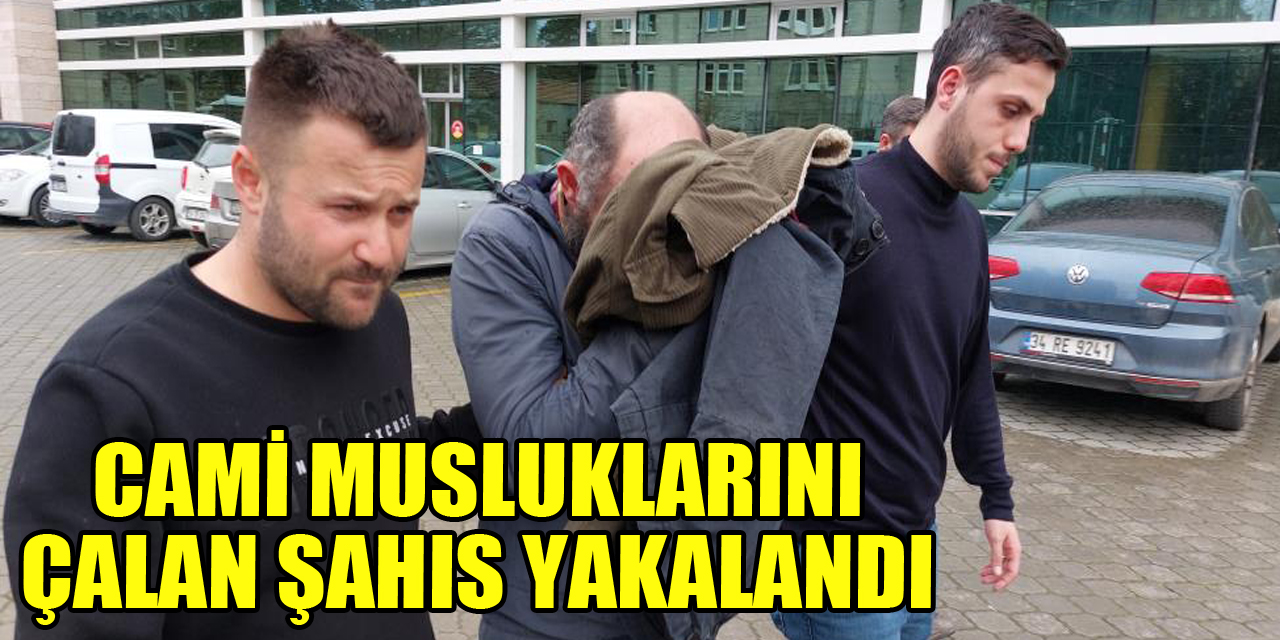 Cami Musluklarını Çalan Şahıs Yakalandı