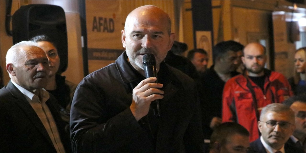 Soylu: İskenderun'da acil yıkılması gereken ve enkaz olan binaların yüzde 65'ini kaldırdık