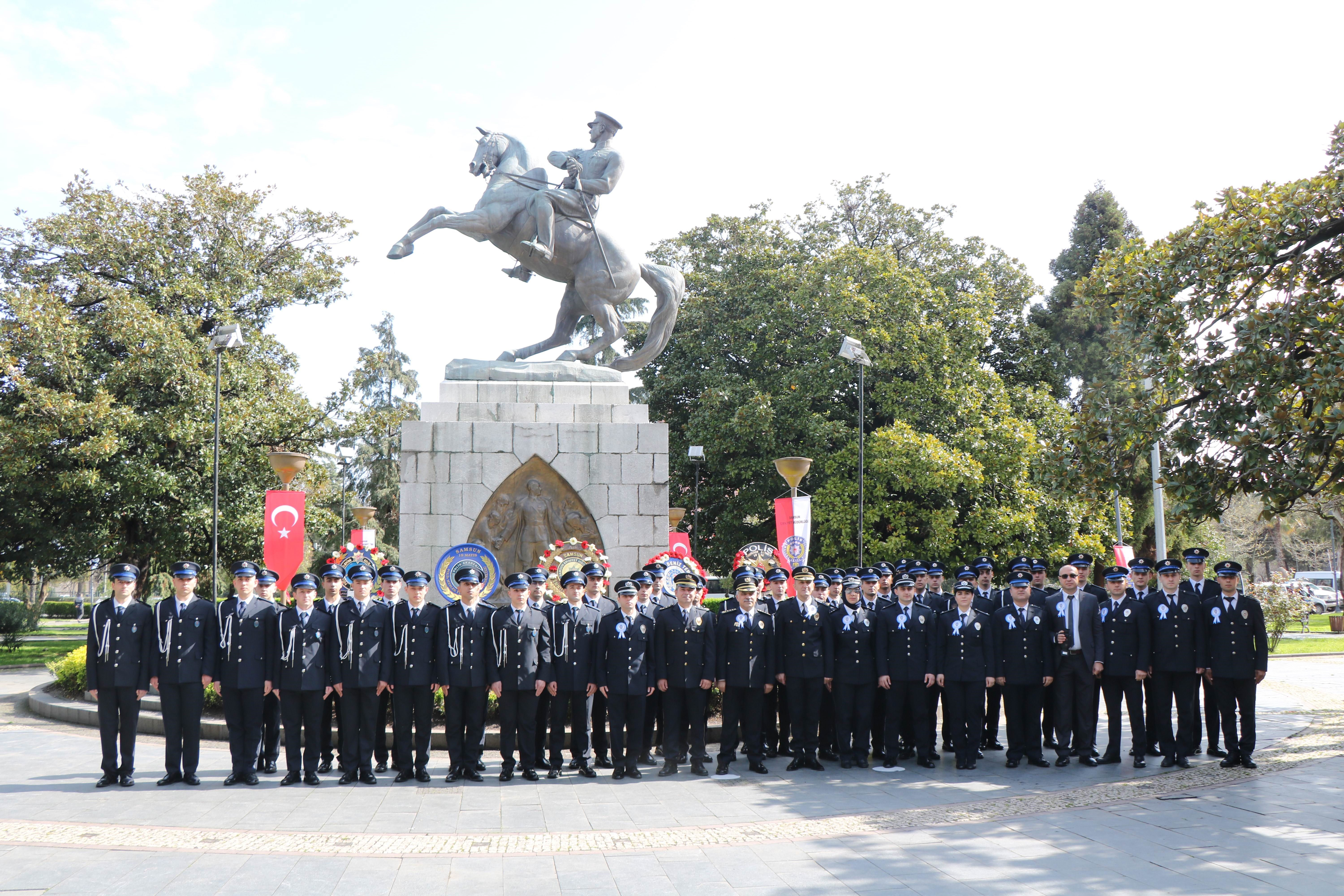 polis teşkilatının 178. kuruluş yıldönümü kutlandı