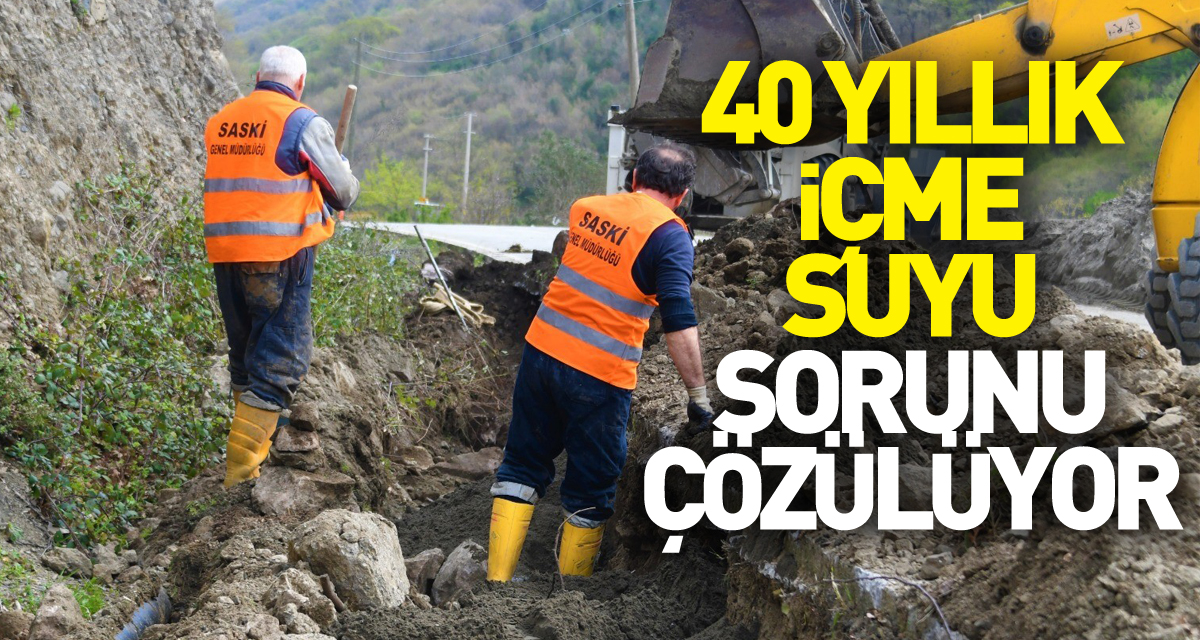 Kırsal mahallelerin 40 yıllık içme suyu sorunu çözülüyor