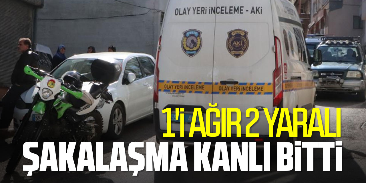 Tabanca ile şakalaşma kanlı bitti: 1'i ağır 2 yaralı