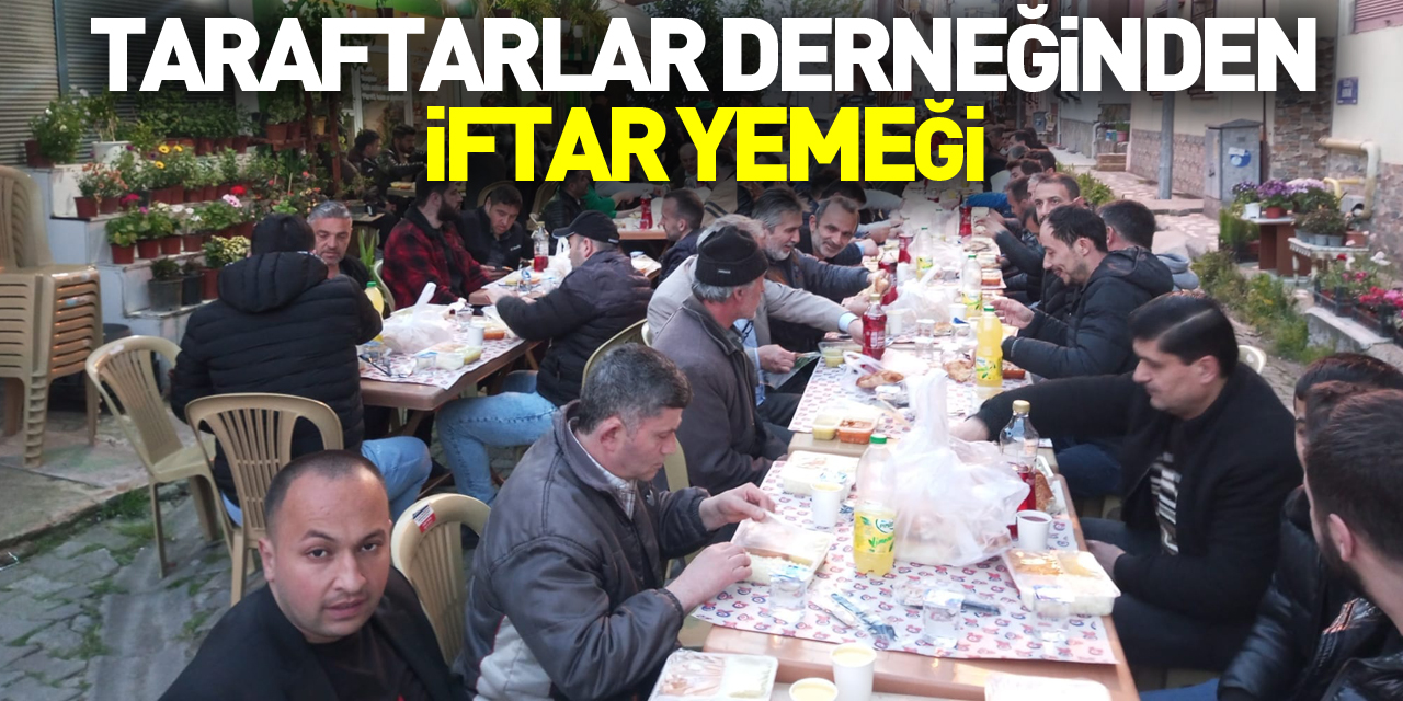 Taraftarlar Derneğinden iftar yemeği