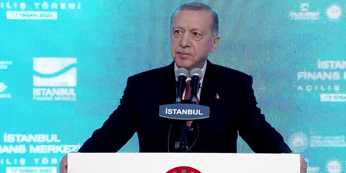 Cumhurbaşkanı Erdoğan: 'Bu merkez İstanbul'da yeni bir finansal ekosistem oluşturacaktır'