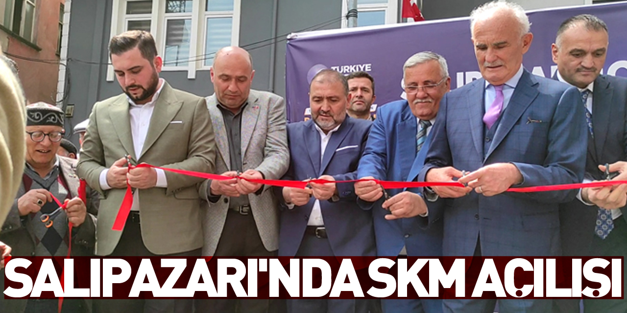 Salıpazarı'nda AK Parti Seçim Koordinasyon Merkezi açıldı