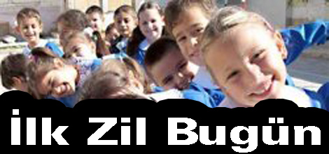 İlk ders zili bugün çalıyor