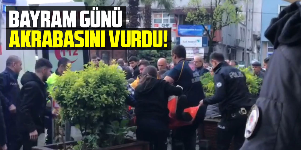 Samsun’da bir kişi tartıştığı akrabasını silahla öldürdü