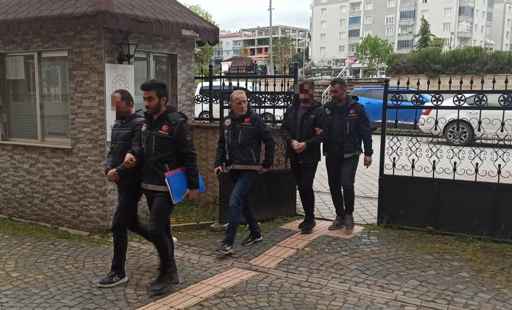 Samsun’da uyuşturucudan adliyeye sevk edilen 3 kişi tutuklandı