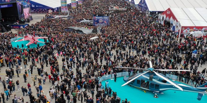 TEKNOFEST İstanbul'u 4 günde 2 milyona yakın kişi ziyaret etti