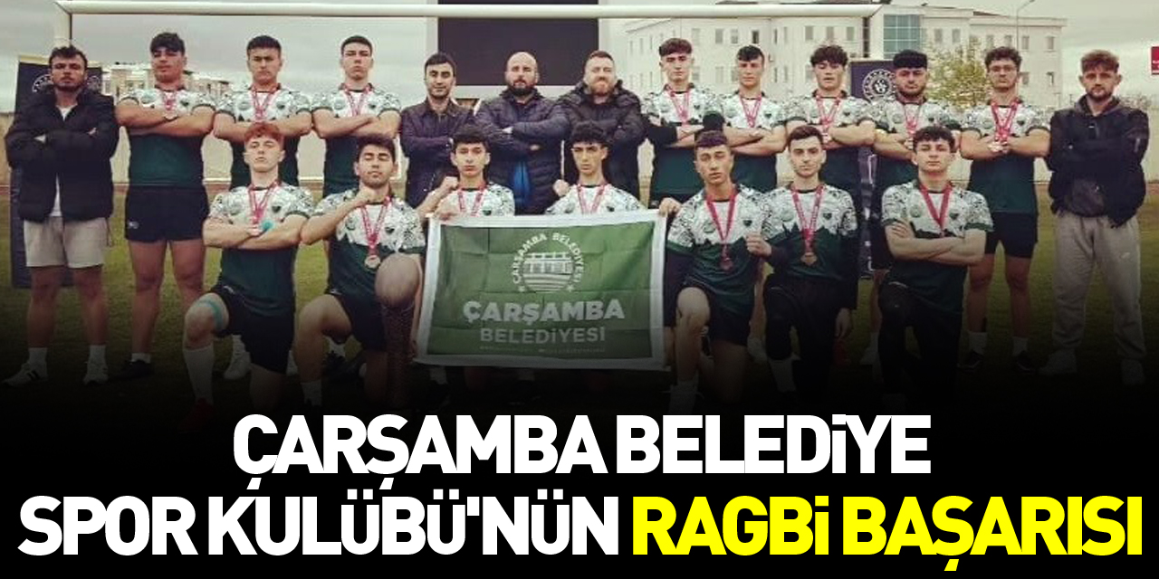 Çarşamba Belediye Spor Kulübü'nün ragbi başarısı