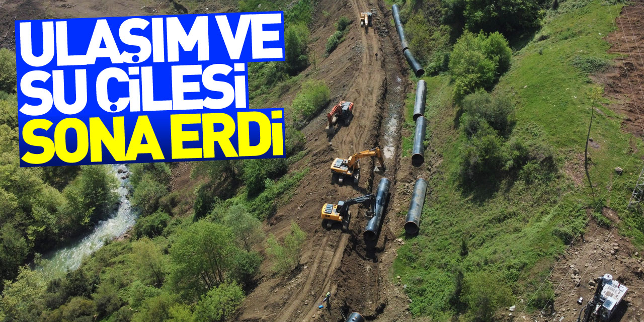 Samsun'da 4 yılda 415 mahallenin su sorunu çözüldü, 3 bin 727 kilometre yol yapıldı