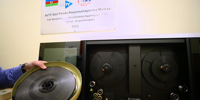 Azerbaycan Devlet Televizyonunun arşivi TİKA ve TRT'nin katkılarıyla dijitalleştirilecek