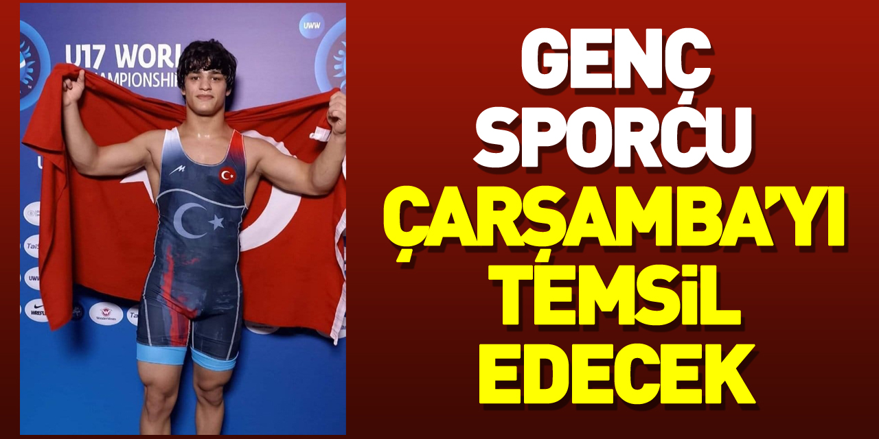 Genç sporcu, Çarşamba’yı temsil edecek