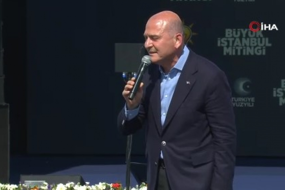 Bakan Soylu: '14 Mayıs'ta reisimiz Cumhurbaşkanı seçilecek, bu millet Kemal'e bay bay diyecek'