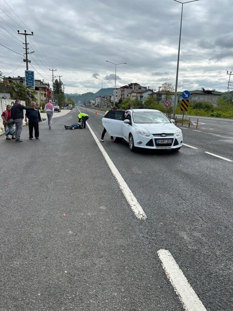 Ordu'da trafik kazası: 1 yaralı