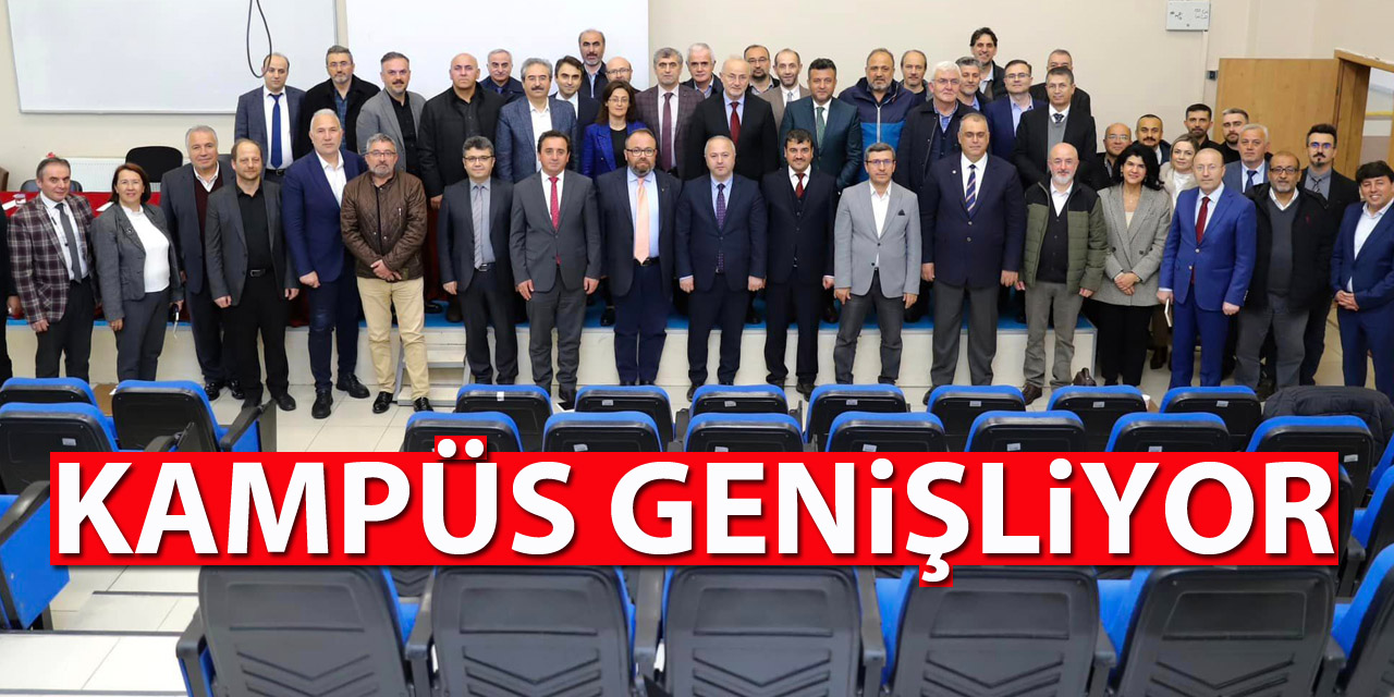 KAMPÜS GENİŞLİYOR