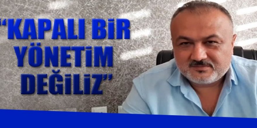 Çarşambaspor' da Başkan Özkan Yıldırım açıkladı